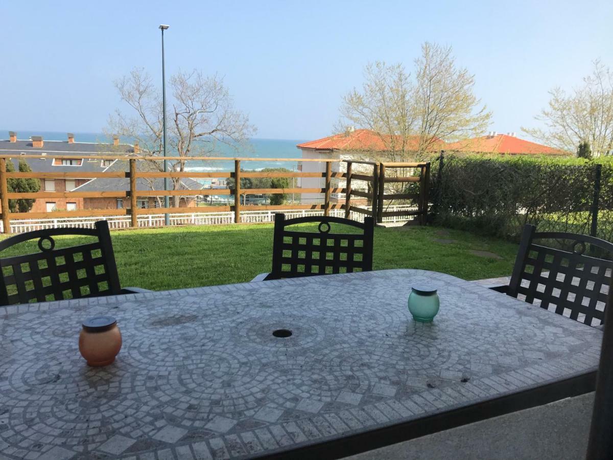 Casa De Las Flores - Apartamento Con Jardin Privado Frente A La Playa De Comillas Exteriér fotografie